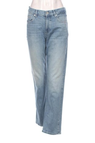 Blugi de femei Massimo Dutti, Mărime L, Culoare Albastru, Preț 198,10 Lei