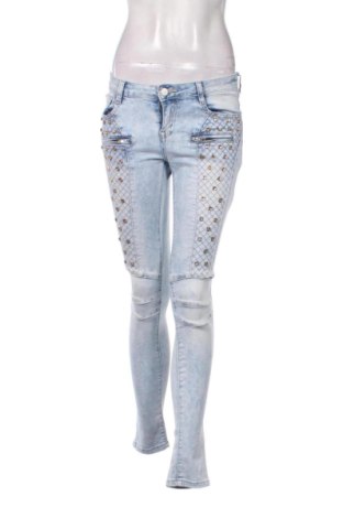 Damskie jeansy Nina Carter, Rozmiar M, Kolor Niebieski, Cena 112,53 zł