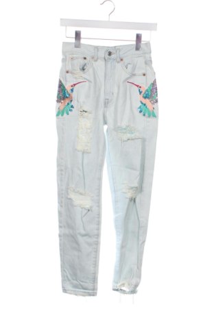 Blugi de femei Pull&Bear, Mărime XS, Culoare Multicolor, Preț 78,20 Lei