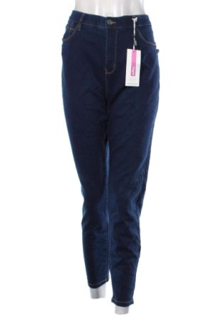 Dámske džínsy  Rockmans, Veľkosť L, Farba Modrá, Cena  56,95 €