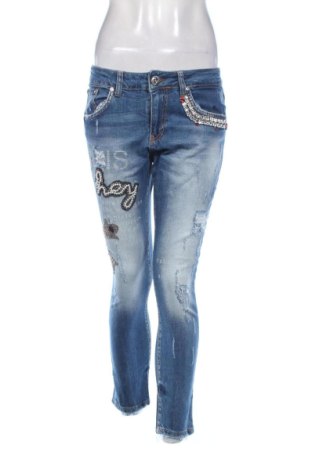 Blugi de femei Unbranded, Mărime L, Culoare Albastru, Preț 125,12 Lei