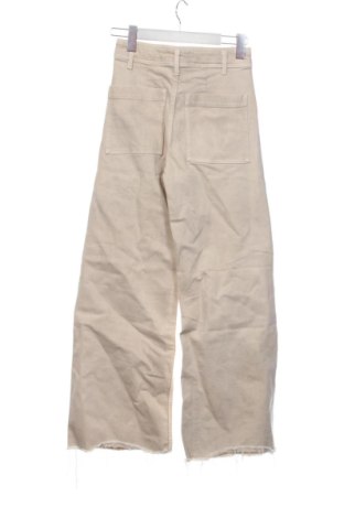 Dámske džínsy  Zara, Veľkosť XS, Farba Béžová, Cena  14,95 €