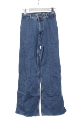 Γυναικείο Τζίν Zara, Μέγεθος XXS, Χρώμα Μπλέ, Τιμή 15,99 €
