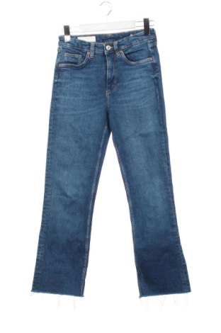 Blugi de femei Zara, Mărime S, Culoare Albastru, Preț 72,99 Lei