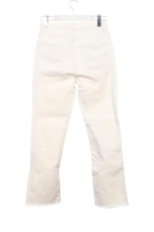 Blugi de femei Zara, Mărime XS, Culoare Alb, Preț 72,00 Lei