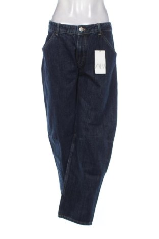 Dámské džíny  Zara, Velikost XL, Barva Modrá, Cena  907,00 Kč