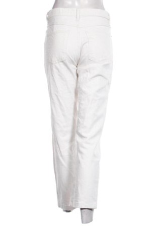 Blugi de femei Zara, Mărime M, Culoare Alb, Preț 72,99 Lei
