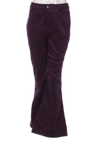 Női kordbársony nadrág Dangerfield, Méret M, Szín Lila, Ár 12 139 Ft