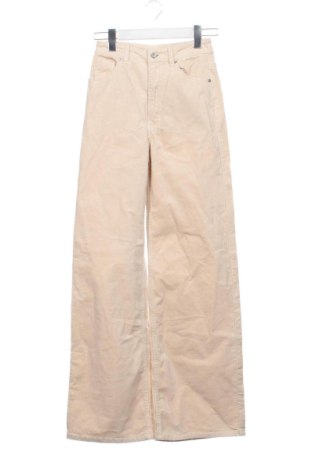 Дамски джинси H&M Divided, Размер XXS, Цвят Бежов, Цена 24,03 €