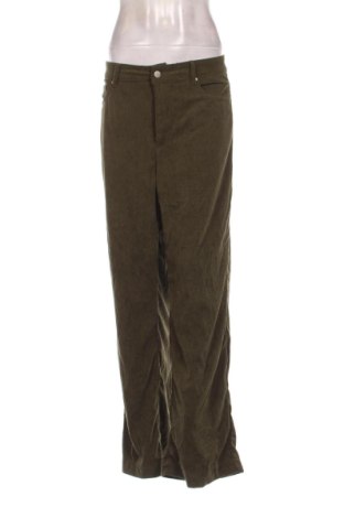 Γυναικείο κοτλέ παντελόνι SHEIN, Μέγεθος M, Χρώμα Πράσινο, Τιμή 9,99 €