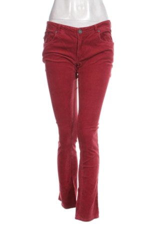 Pantaloni de velvet de femei Terranova, Mărime M, Culoare Roșu, Preț 78,20 Lei