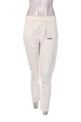 Pantaloni de velvet de femei Tommy Hilfiger, Mărime M, Culoare Ecru, Preț 689,99 Lei