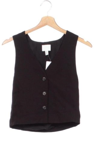 Дамски елек H&M, Размер XS, Цвят Черен, Цена 20,00 €