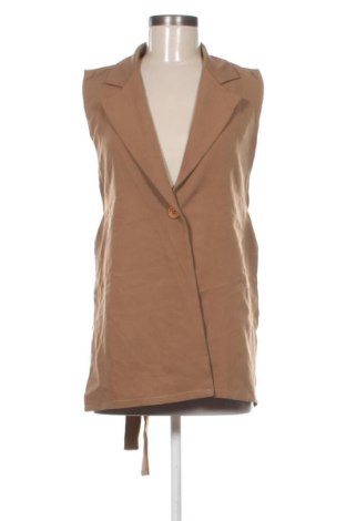 Γυναικείο γιλέκο NEW COLLECTION, Μέγεθος M, Χρώμα  Μπέζ, Τιμή 18,99 €