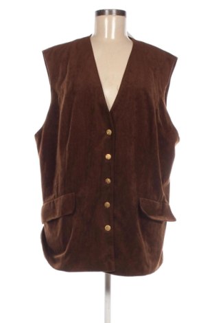 Дамски елек Unbranded, Размер 3XL, Цвят Кафяв, Цена 19,97 €