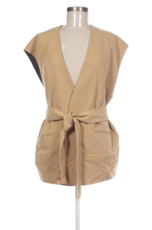 Дамски елек Zara, Размер L, Цвят Бежов, Цена 14,31 €