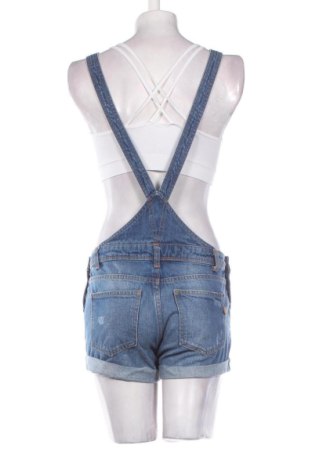 Дамски къс гащеризон Bershka, Размер M, Цвят Син, Цена 20,00 €