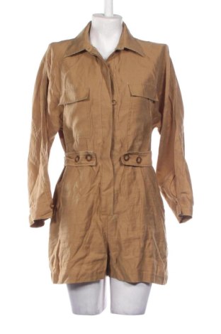 Női rövid overál Zara, Méret M, Szín Barna, Ár 7 172 Ft