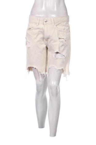 Damskie szorty Bershka, Rozmiar L, Kolor Beżowy, Cena 52,00 zł