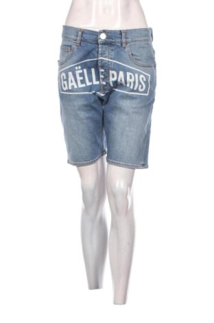Γυναικείο κοντό παντελόνι Gaelle Paris, Μέγεθος M, Χρώμα Μπλέ, Τιμή 55,88 €