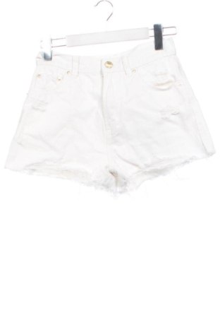 Дамски къс панталон Pull&Bear, Размер XS, Цвят Бял, Цена 9,78 €