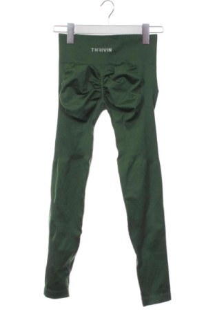 Γυναικείο κολάν Thrill, Μέγεθος XXS, Χρώμα Πράσινο, Τιμή 15,99 €