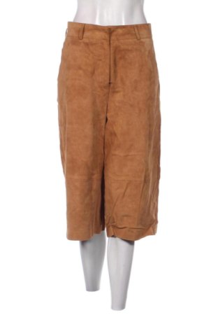 Dámske kožené nohavice  Massimo Dutti, Veľkosť M, Farba Hnedá, Cena  219,28 €