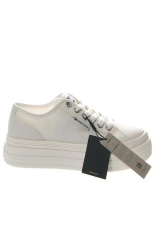 Obuwie damskie Tommy Jeans, Rozmiar 39, Kolor Biały, Cena 492,99 zł