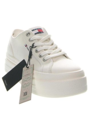 Obuwie damskie Tommy Jeans, Rozmiar 39, Kolor Biały, Cena 492,99 zł