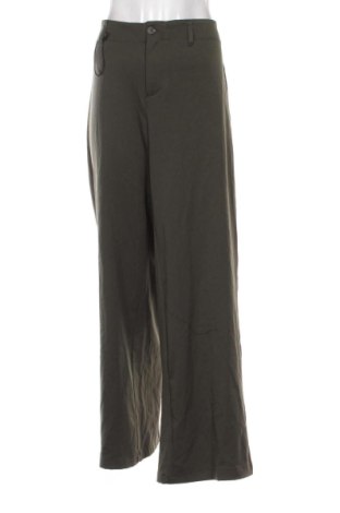 Дамски панталон Bershka, Размер XXL, Цвят Зелен, Цена 15,33 €