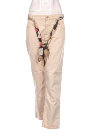 Γυναικείο παντελόνι Betty & Co, Μέγεθος XL, Χρώμα  Μπέζ, Τιμή 85,99 €