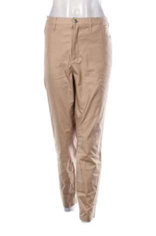 Γυναικείο παντελόνι Body Flirt, Μέγεθος 3XL, Χρώμα  Μπέζ, Τιμή 14,77 €