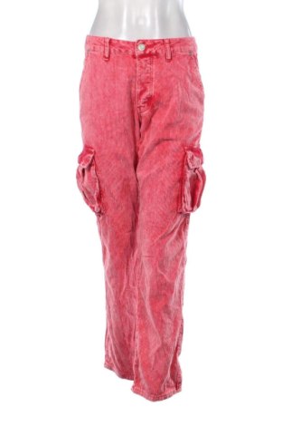 Pantaloni de femei Boohoo, Mărime M, Culoare Roșu, Preț 41,99 Lei