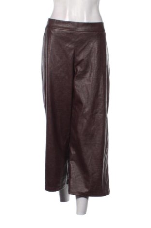 Pantaloni de femei Laura Torelli, Mărime L, Culoare Maro, Preț 78,20 Lei