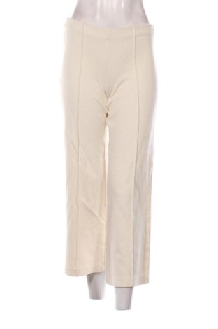 Дамски панталон Stradivarius, Размер M, Цвят Екрю, Цена 15,00 €