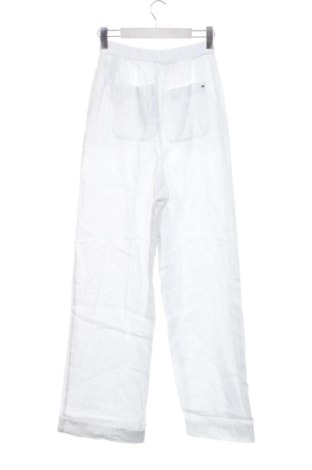 Pantaloni de femei Tommy Hilfiger, Mărime XS, Culoare Alb, Preț 684,99 Lei