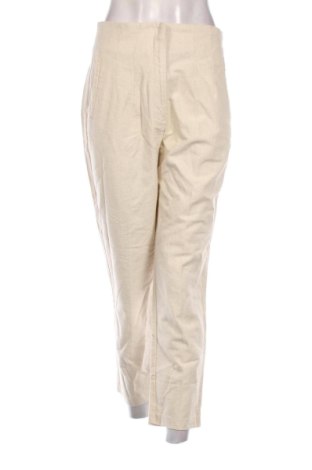 Dámské kalhoty  Zara, Velikost L, Barva Béžová, Cena  897,00 Kč