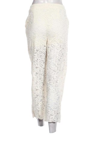Дамски панталон Zara, Размер S, Цвят Екрю, Цена 25,00 €