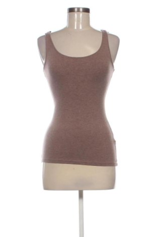 Γυναικείο αμάνικο μπλουζάκι H&M, Μέγεθος S, Χρώμα Καφέ, Τιμή 8,63 €