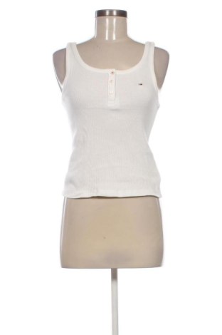 Damska koszulka na ramiączkach Tommy Jeans, Rozmiar M, Kolor Biały, Cena 158,99 zł, #135774889