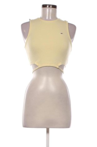 Damska koszulka na ramiączkach Tommy Jeans, Rozmiar S, Kolor Żółty, Cena 177,99 zł, #135820278