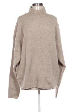 Pulover de femei Amisu, Mărime L, Culoare Bej, Preț 91,99 Lei