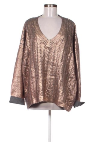 Damenpullover City Chic, Größe XL, Farbe Golden, Preis € 27,99
