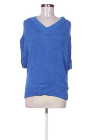 Дамски пуловер David Lawrence, Размер L, Цвят Син, Цена 32,21 €
