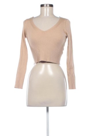 Pulover de femei Even&Odd, Mărime M, Culoare Bej, Preț 77,00 Lei