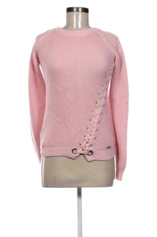 Дамски пуловер Guess, Размер M, Цвят Розов, Цена 35,27 €