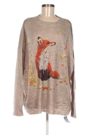 Дамски пуловер SHEIN, Размер 5XL, Цвят Бежов, Цена 9,71 €