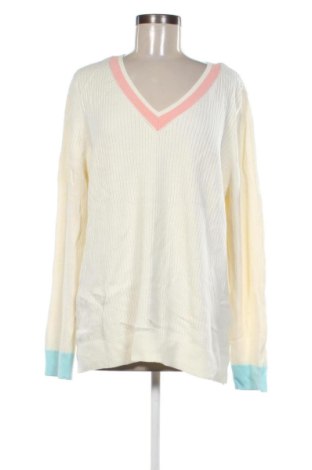 Damski sweter Talbots, Rozmiar XL, Kolor ecru, Cena 78,99 zł