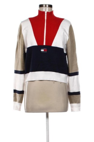 Női pulóver Tommy Jeans, Méret S, Szín Sokszínű, Ár 10 969 Ft