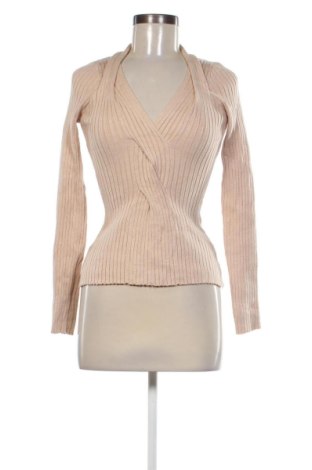 Γυναικείο πουλόβερ Unbranded, Μέγεθος M, Χρώμα  Μπέζ, Τιμή 17,99 €